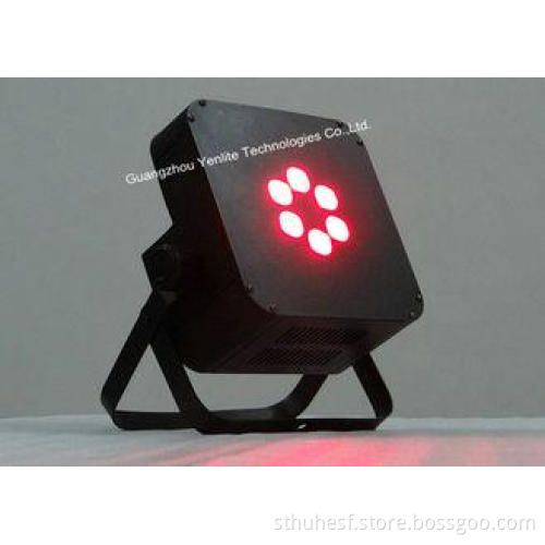 4W Battery Powered Wireless DMX LED Par Light , LED Lights